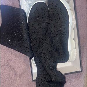 Azalea wang knee high gem sneaker